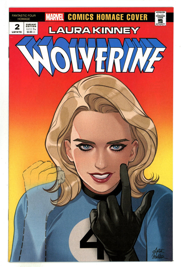 Laura Kinney: Wolverine 2 Jones Homage Variant (2025)