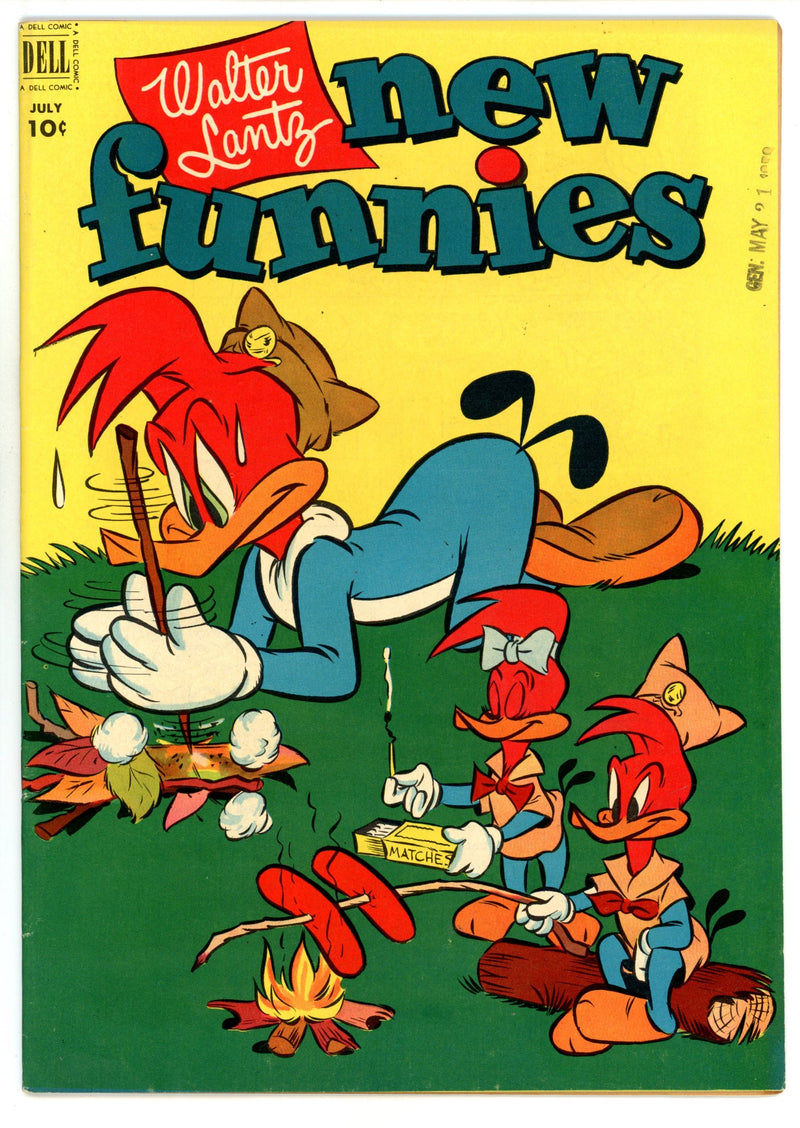 Walter Lantz New Funnies 185 VF+ (8.5) (1952) 