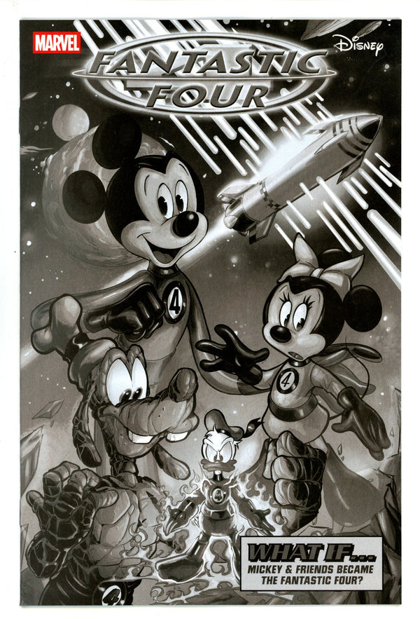 Fantastic Four Vol 7 30 Cangialosi B&W Incentive Variant NM- (2025)