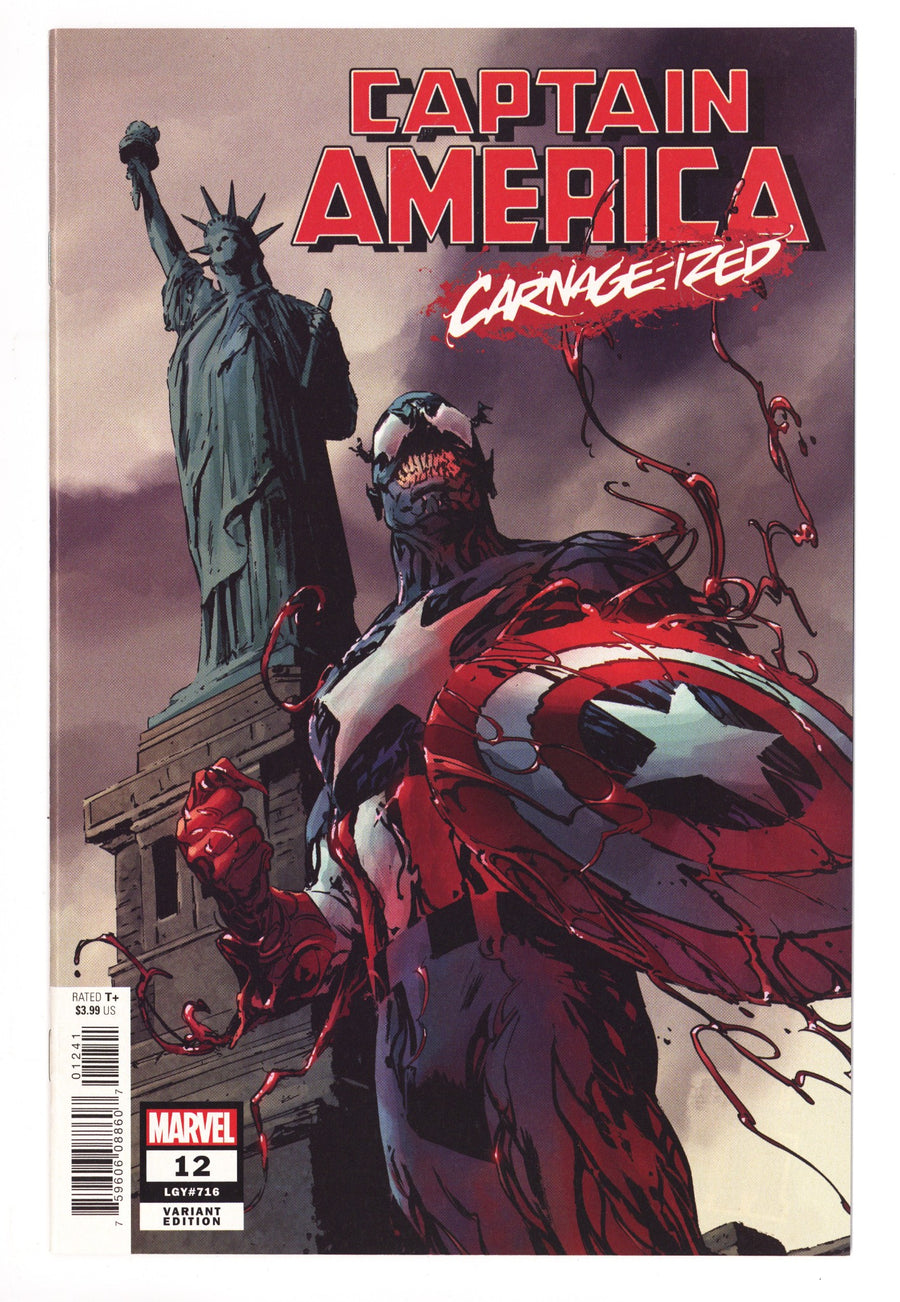 Captain America Vol 9 12 (716) High Grade (2019) Guice Variant 