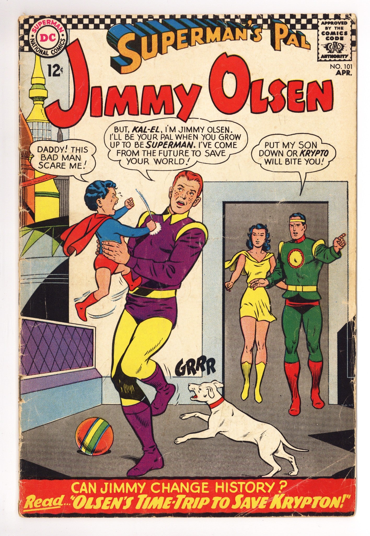 Superman's Pal, Jimmy Olsen Vol 1 101 Very Low Grade (1967) 