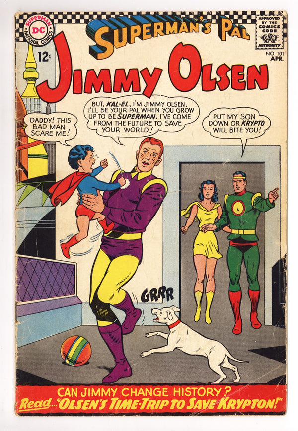 Superman's Pal, Jimmy Olsen Vol 1 101 Very Low Grade (1967)