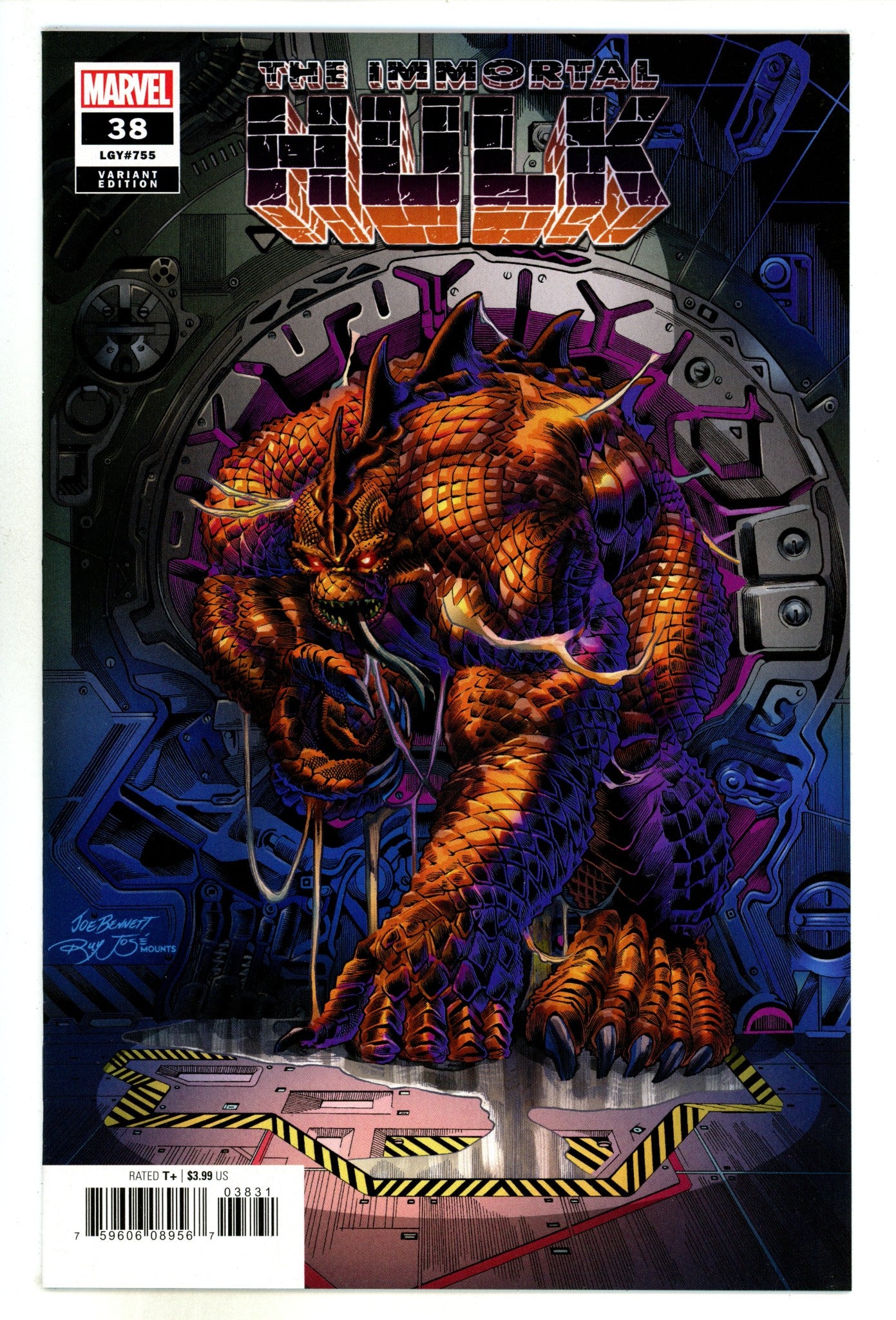 Immortal Hulk 38 High Grade (2020) Bennett Variant 