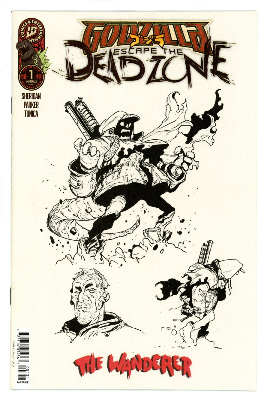 Godzilla: Escape The Deadzone 1 Tunica Design Variant (2025)