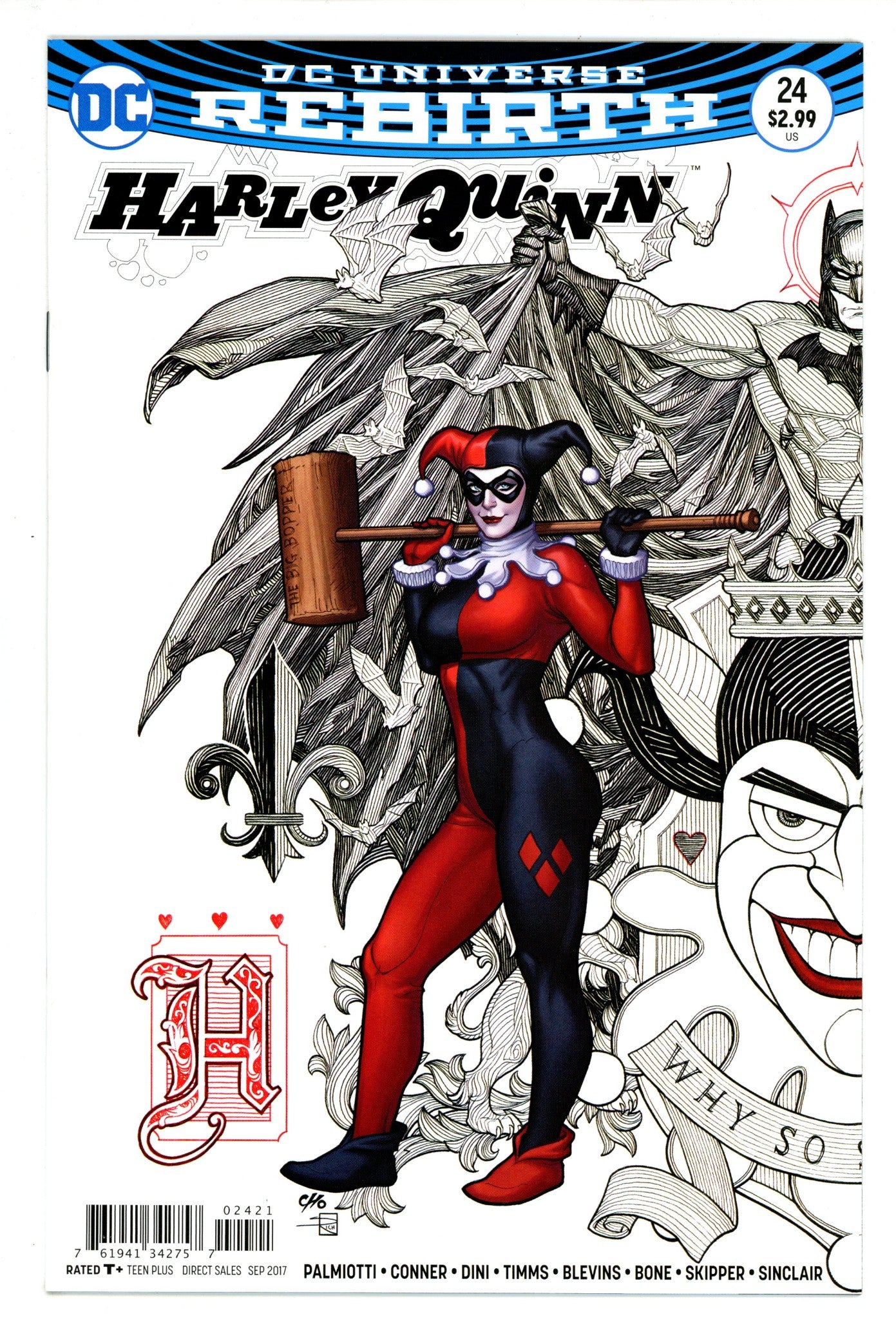 Harley Quinn Vol 3 24 High Grade (2017) Cho Variant 