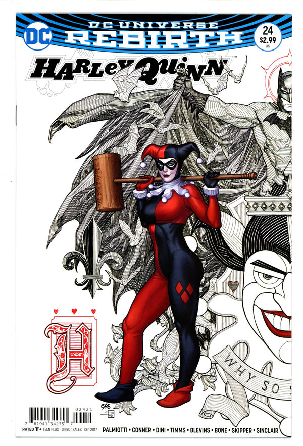 Harley Quinn Vol 3 24 High Grade (2017) Cho Variant