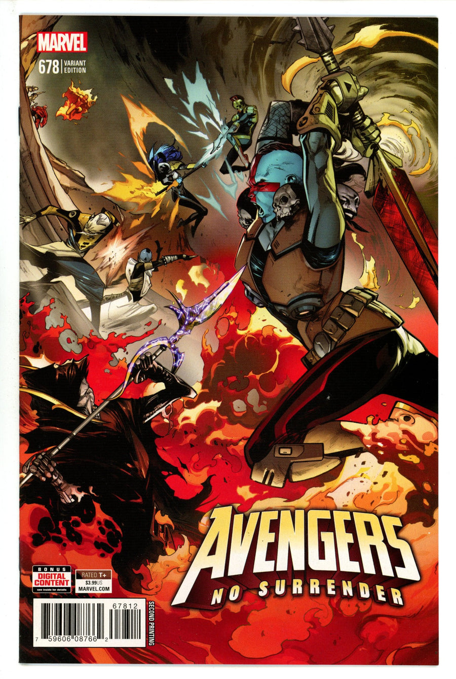 Avengers Vol 7 678 High Grade (2018) 2nd Print 