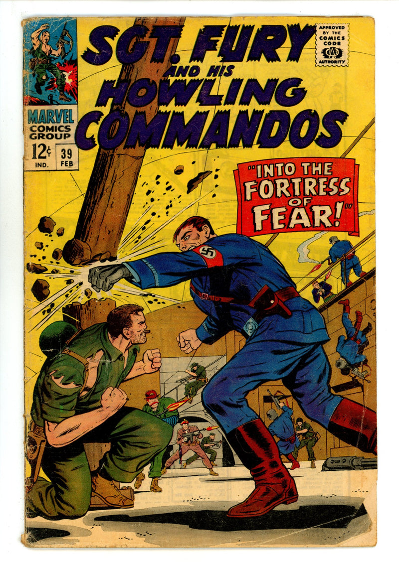 Sgt. Fury 39 VG- (3.5) (1967) 