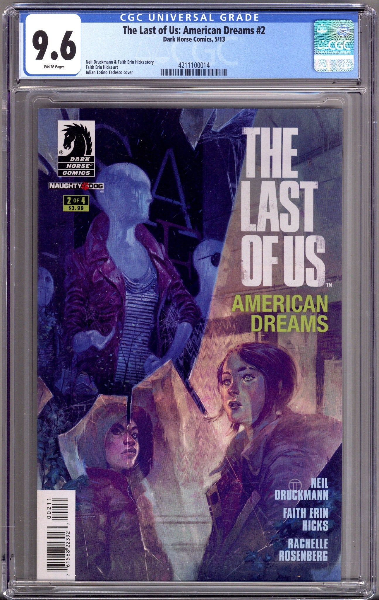 The Last of Us: American Dreams   2 CGC 9.6 (NM+)   (2013)        