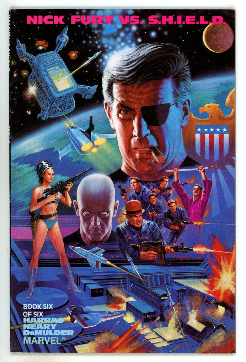 Nick Fury vs. S.H.I.E.L.D. 6 Mid Grade (1988) 