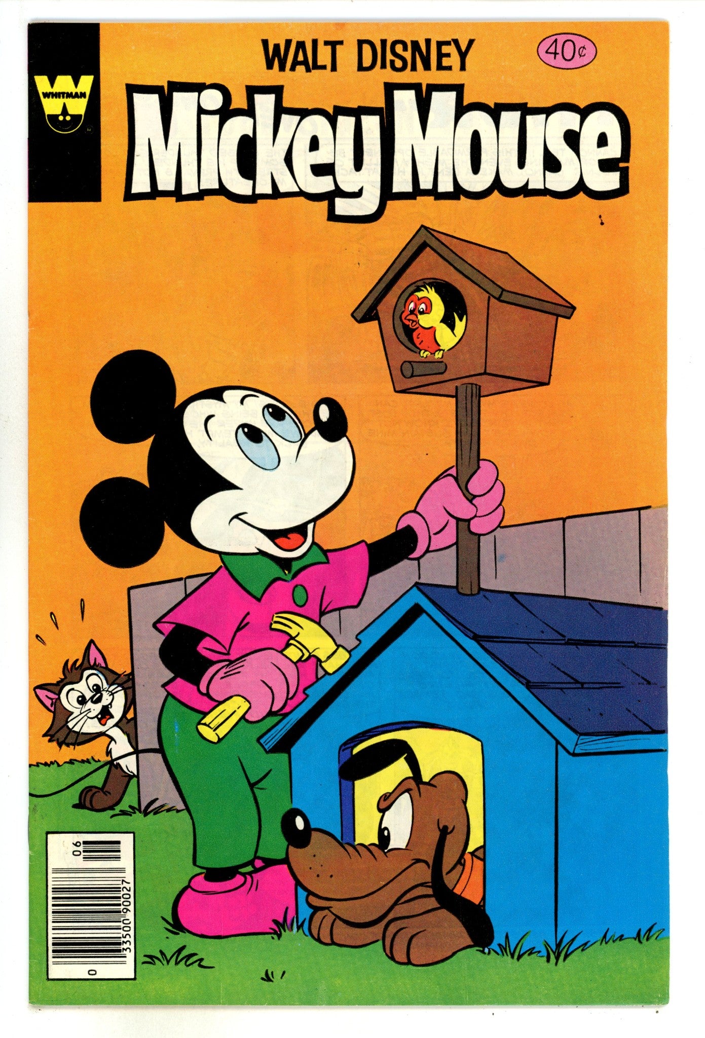 Mickey Mouse 196 Mid Grade (1979) Whitman Variant 