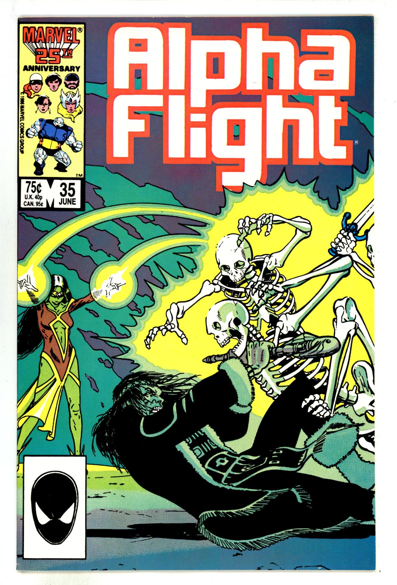 Alpha Flight Vol 1 35 High Grade (1986) 