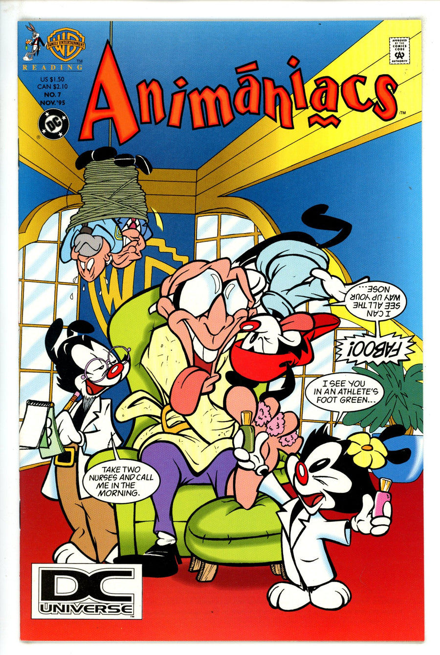 Animaniacs 7 Dc Universe Logo NM- (1995)