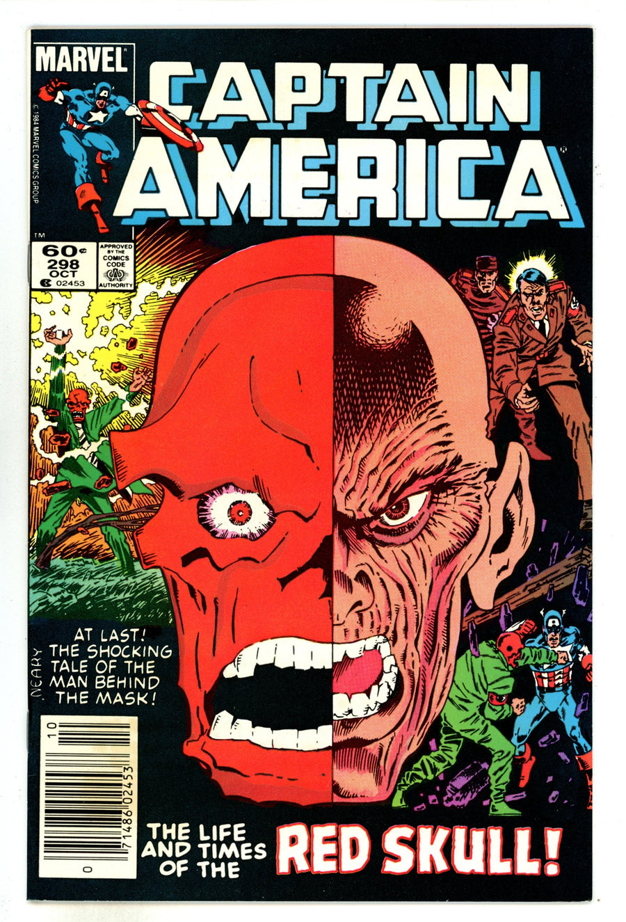 Captain America Vol 1 298 High Grade (1984) Newsstand 