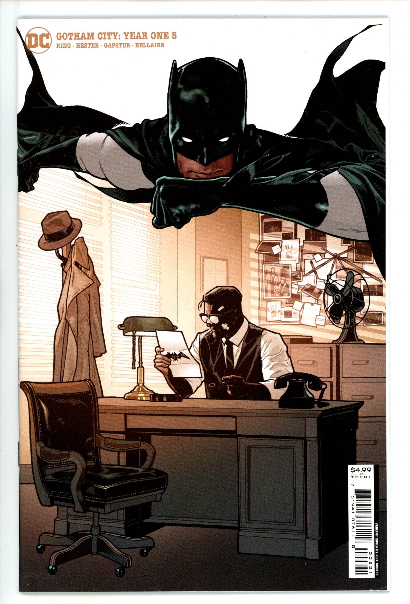 Gotham City: Year One 5 High Grade (2023) Spokes Variant 