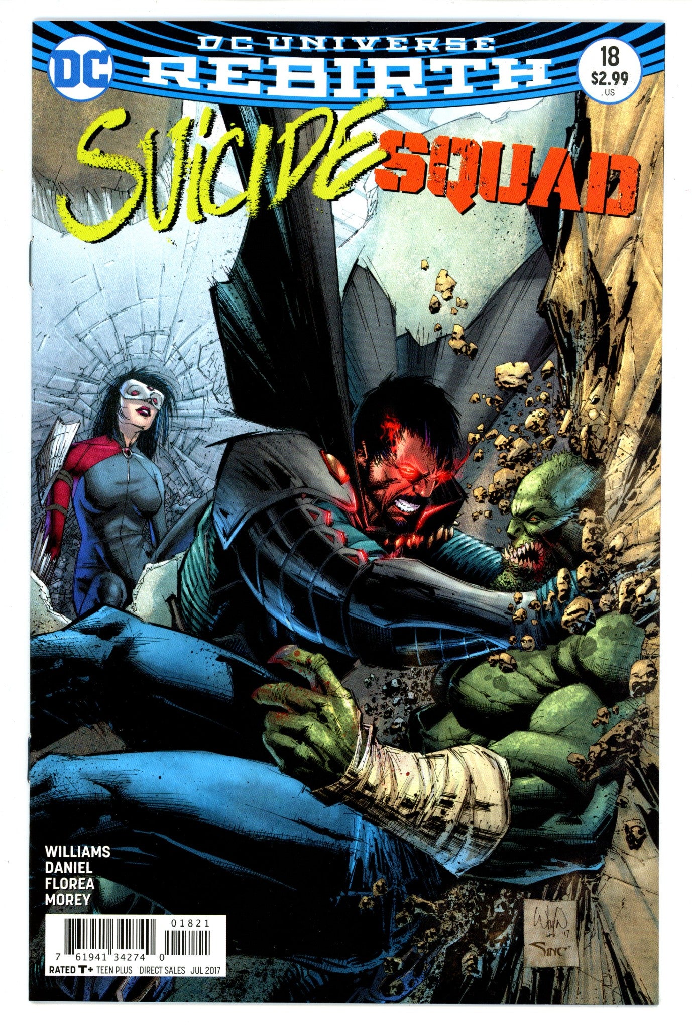 Suicide Squad Vol 4 18 High Grade (2017) Portacio Variant 