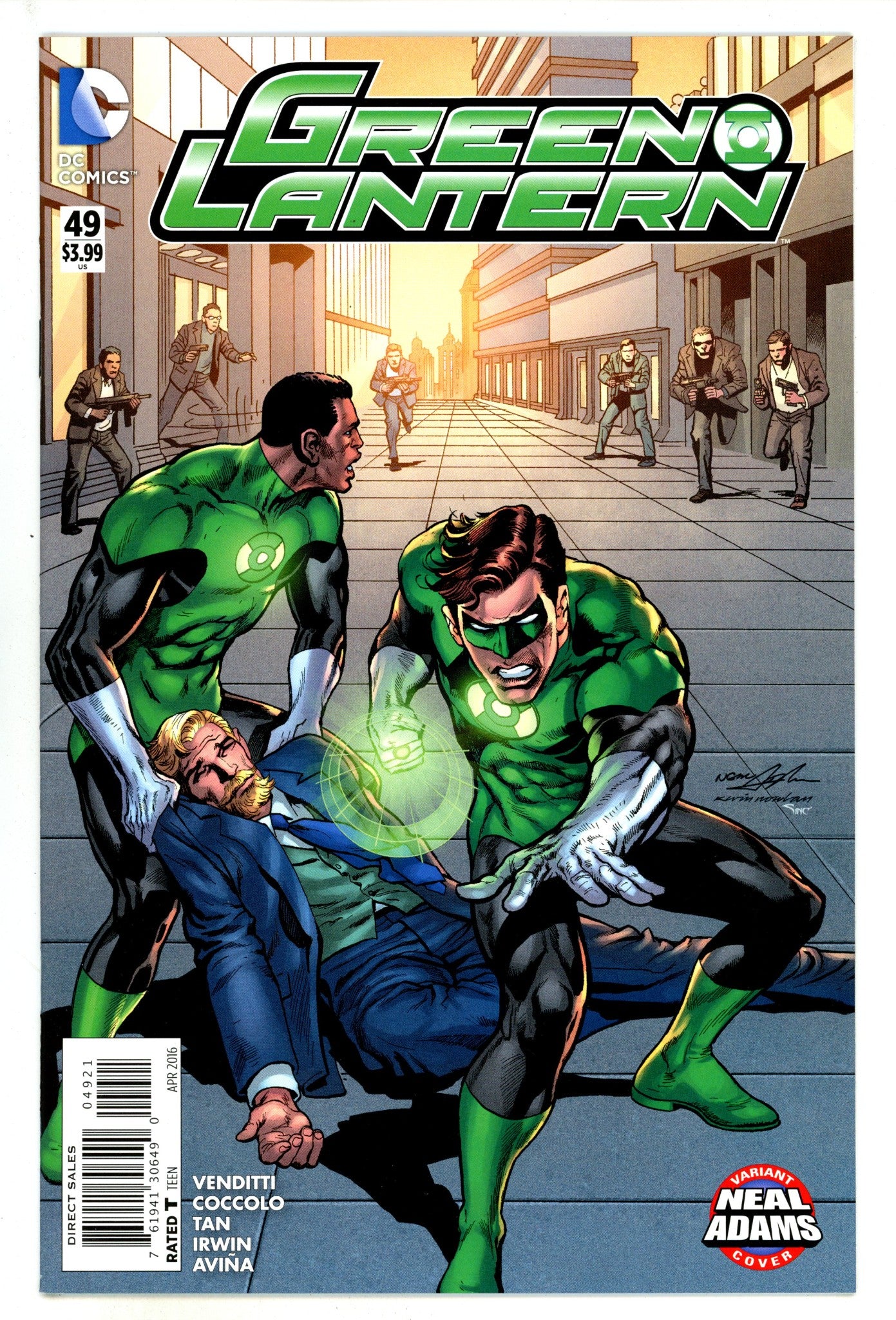 Green Lantern Vol 5 49 High Grade (2016) Adams Variant 