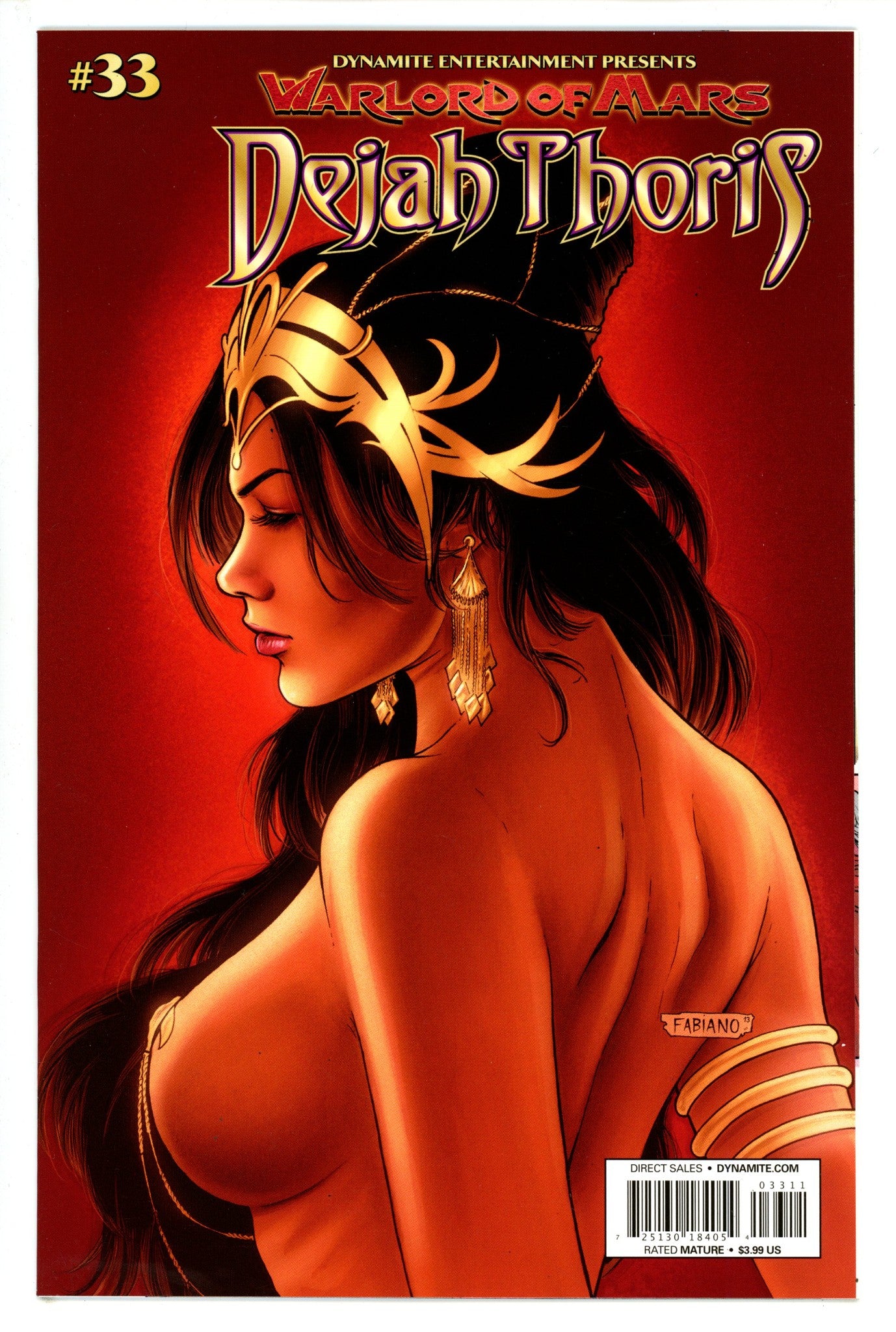 Warlord of Mars: Dejah Thoris 33 NM- (9.2) (2013)