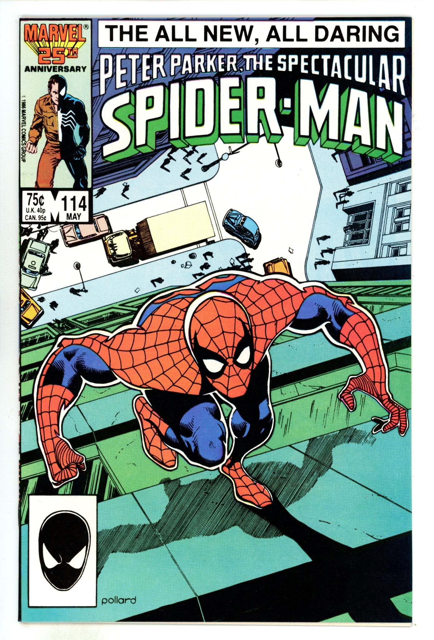 The Spectacular Spider-Man Vol 1 114 NM (9.4) (1986) 