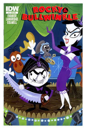 Rocky & Bullwinkle 1 Mid Grade (2014) Buscema Variant