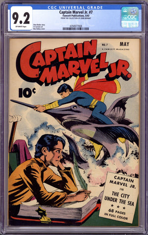 Captain Marvel Jr. 7 CGC 9.2 (NM-) (1943)