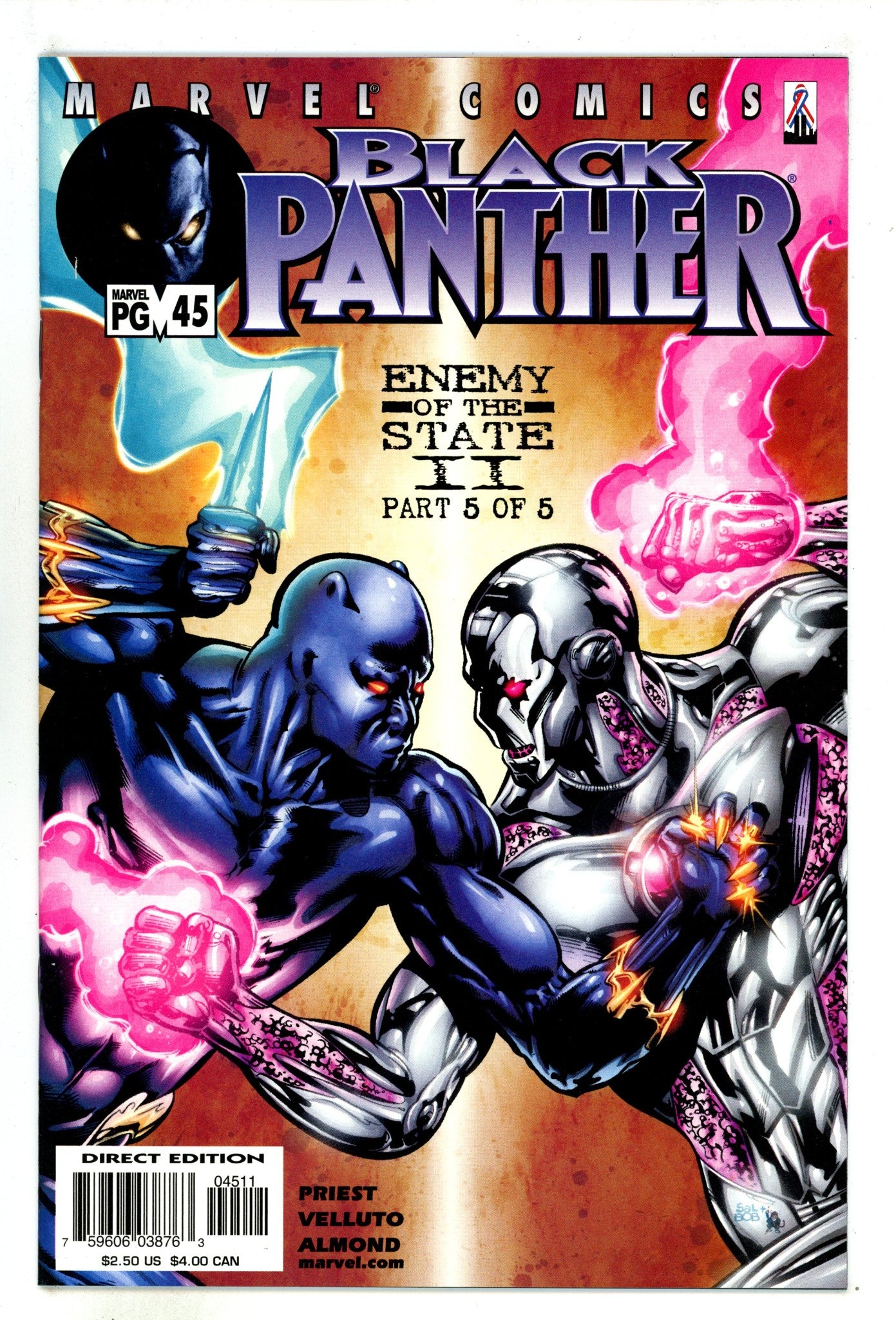 Black Panther Vol 3 45 High Grade (2002) 