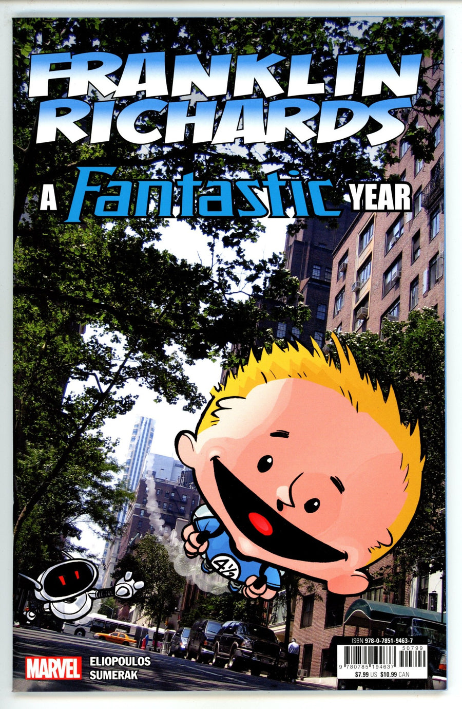 Franklin Richards: A Fantastic Year [nn] High Grade (2018) 