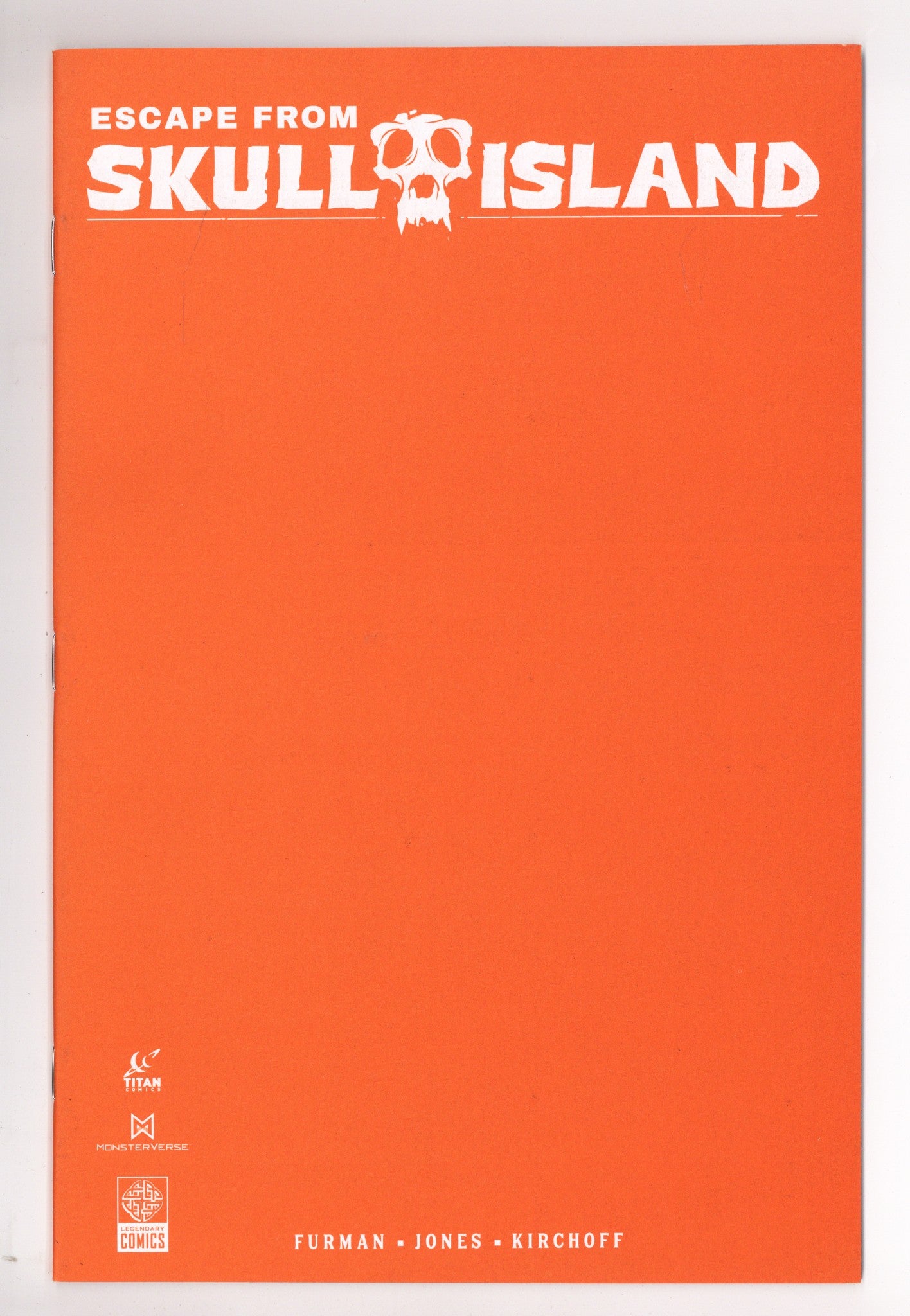 Escape From Skull Island 1 Blank Variant (2026)
