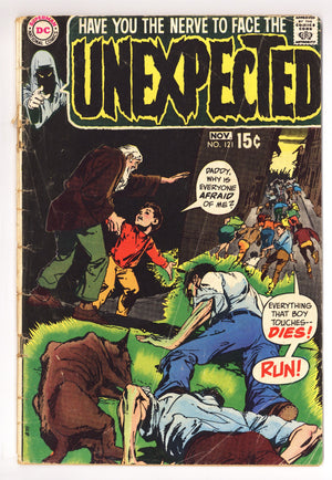 The Unexpected Vol 1 121 GD (2.0) (1970)