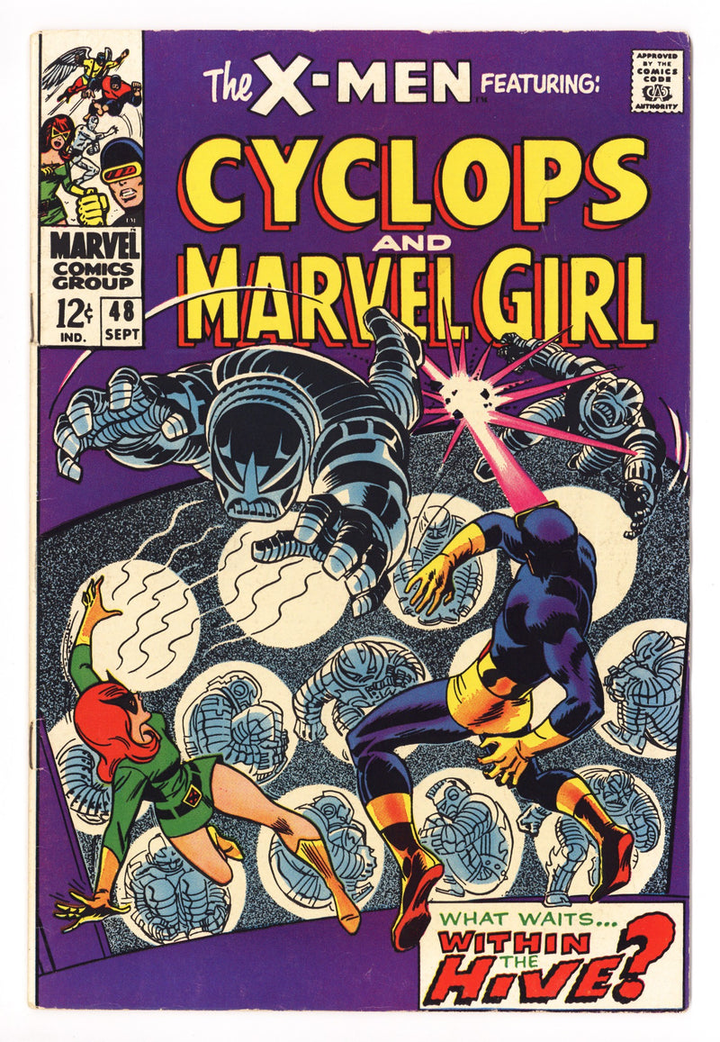The X-Men Vol 1 48 FN- (5.5) (1968) 