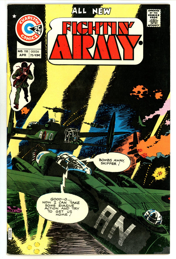 Fightin' Army 118 VF- (7.5) (1975)