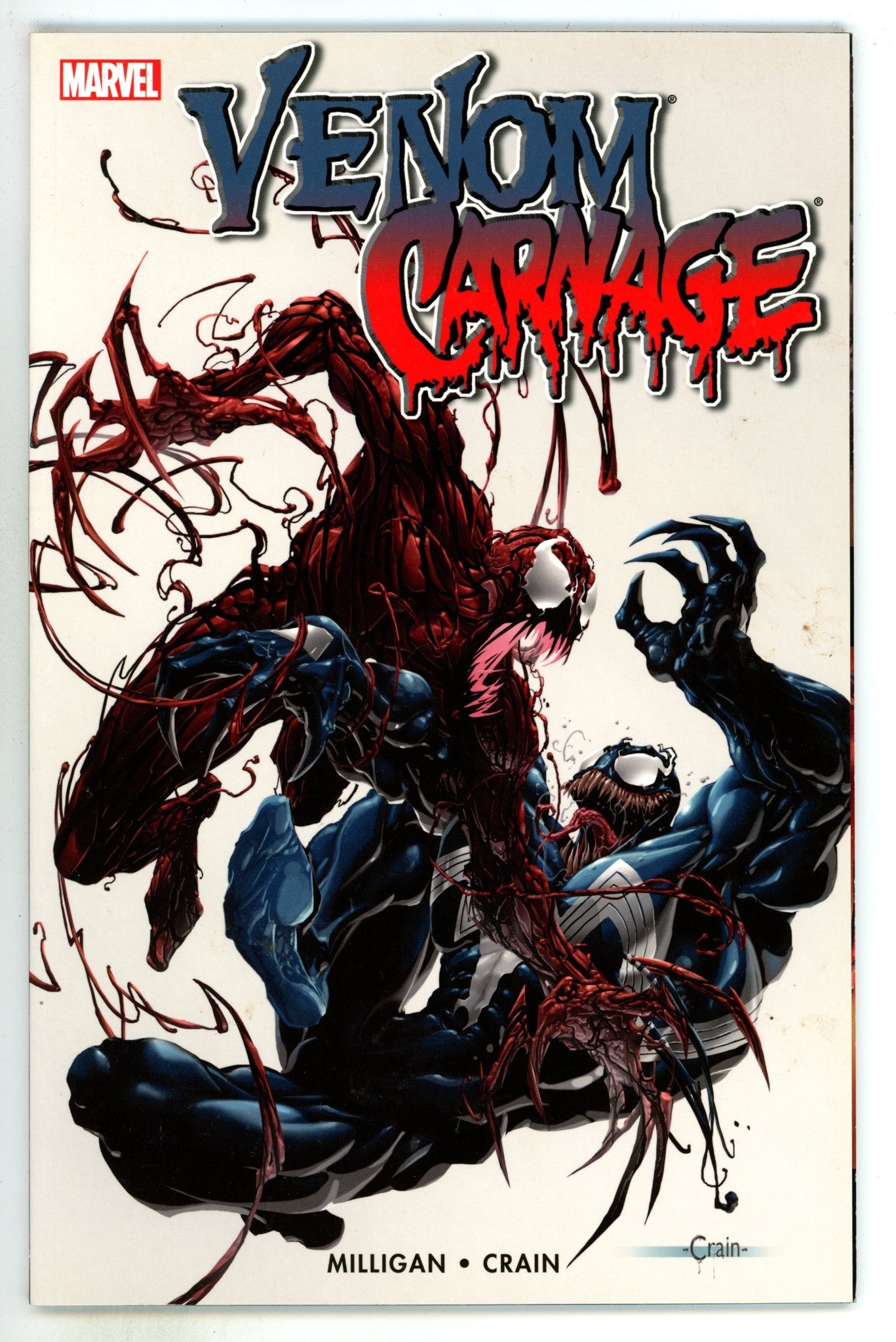 Venom vs. Carnage TPB     Mid Grade 11th Print  (2018)       