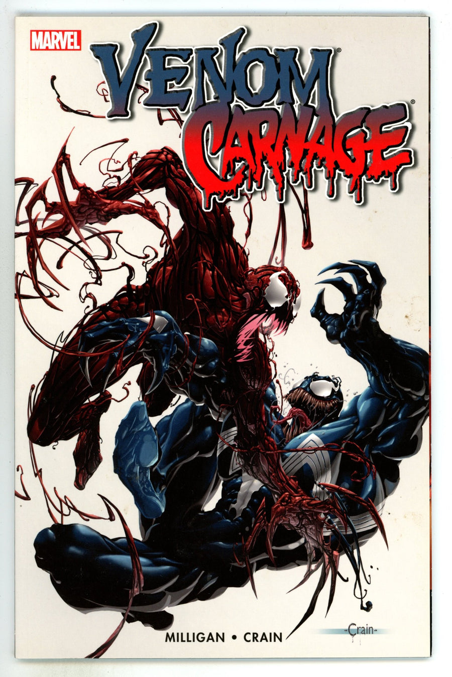 Venom vs. Carnage TPB     Mid Grade 11th Print  (2018)       