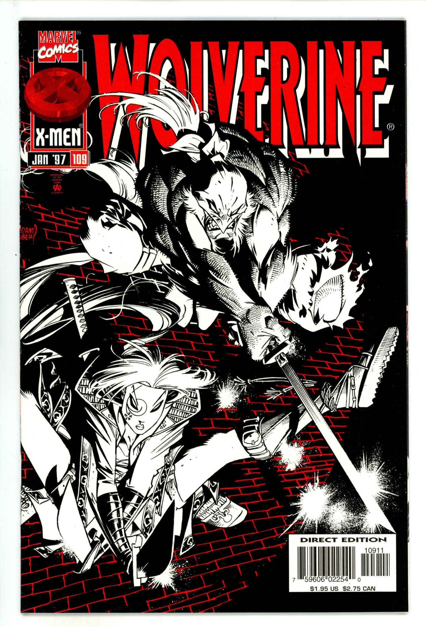 Wolverine Vol 2 109 NM- (9.2) (1997) 