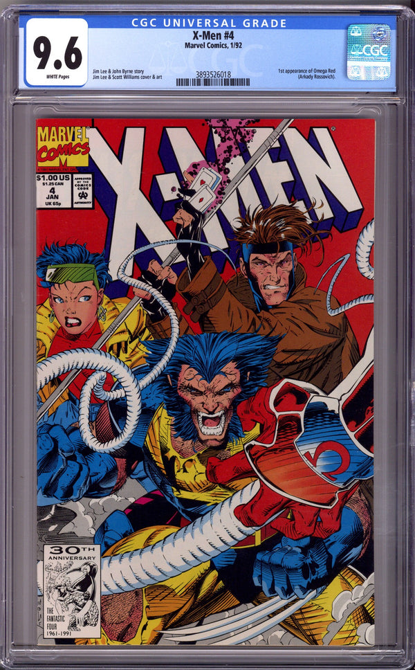 X-Men Vol 1 4 CGC 9.6 (NM+) (1992)