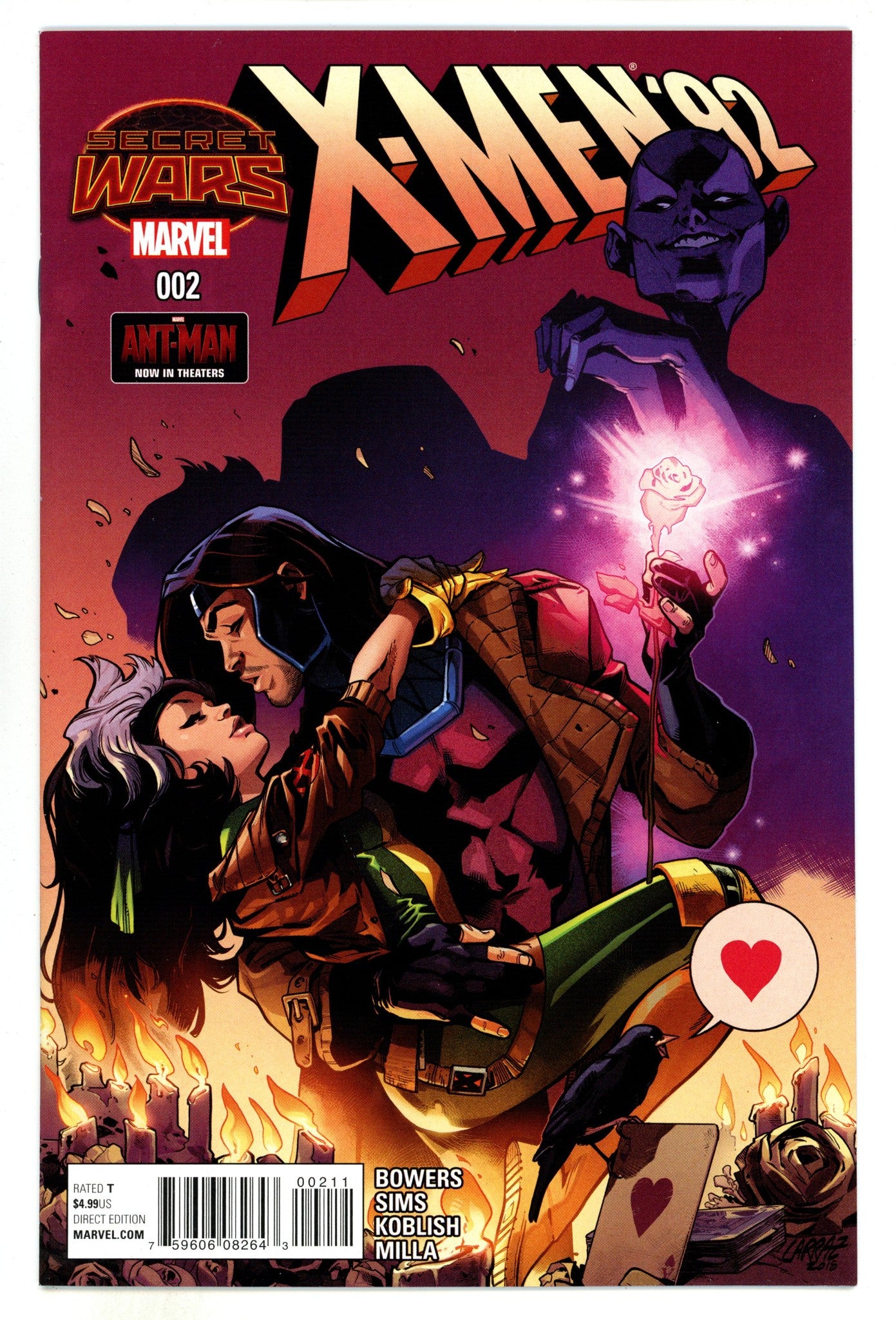 X-Men '92 Vol 1 2 High Grade (2015) 