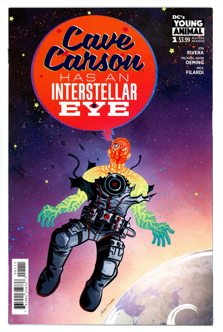 Cave Carson Has an Interstellar Eye 1 High Grade (2018) 