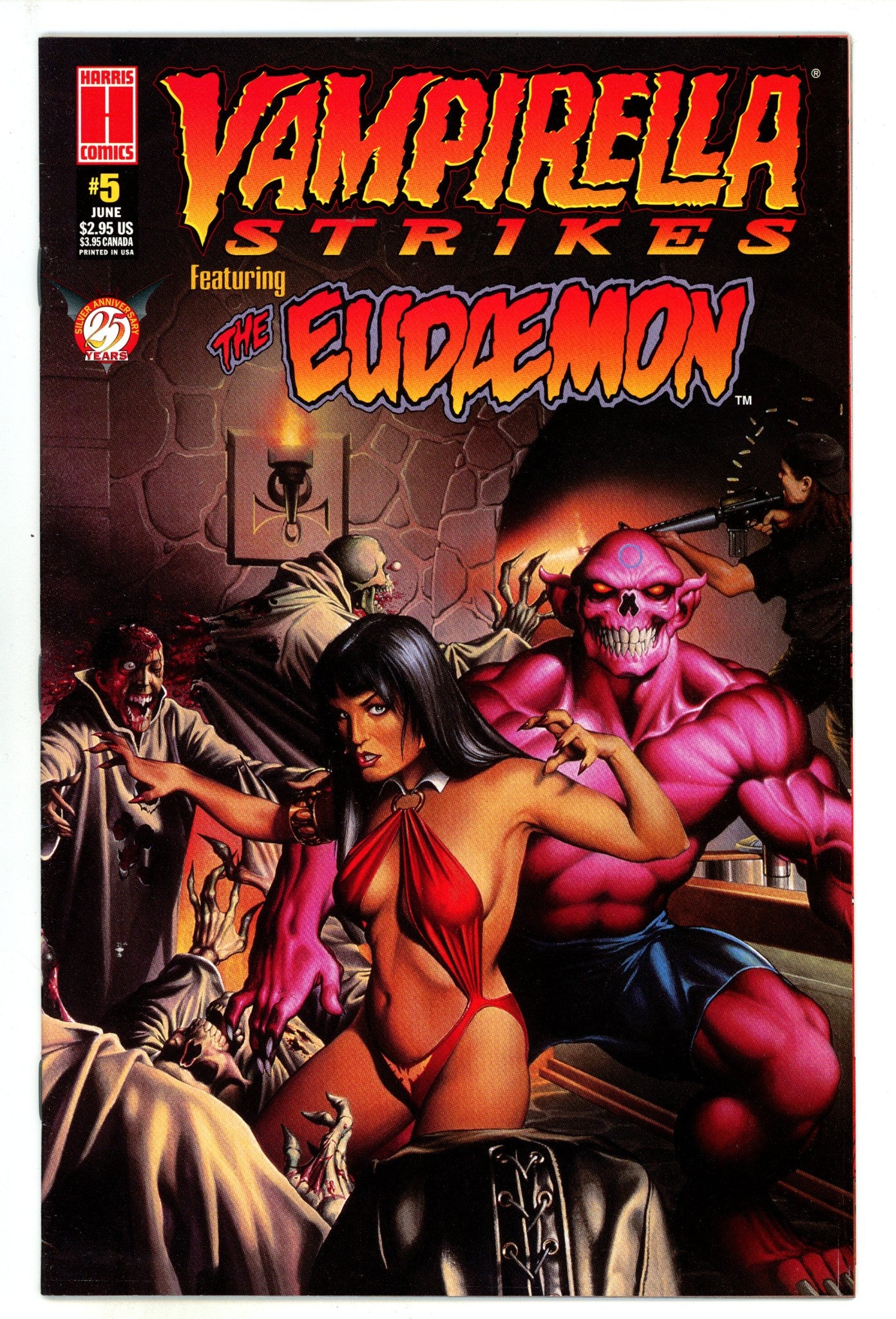 Vampirella Strikes Vol 1 5  Mid Grade   (1996)        