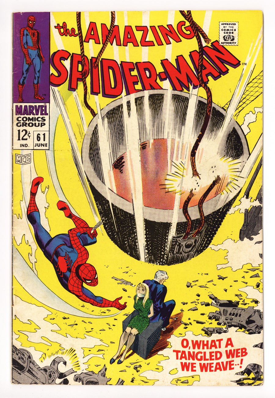 The Amazing Spider-Man Vol 1 61 FN- (5.5) (1968) 