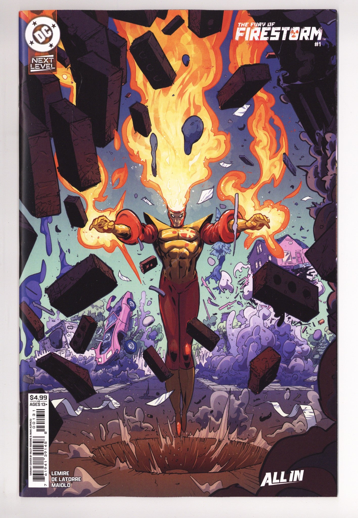 Fury Of Firestorm Vol 2 1 Rossmo Variant (2026)