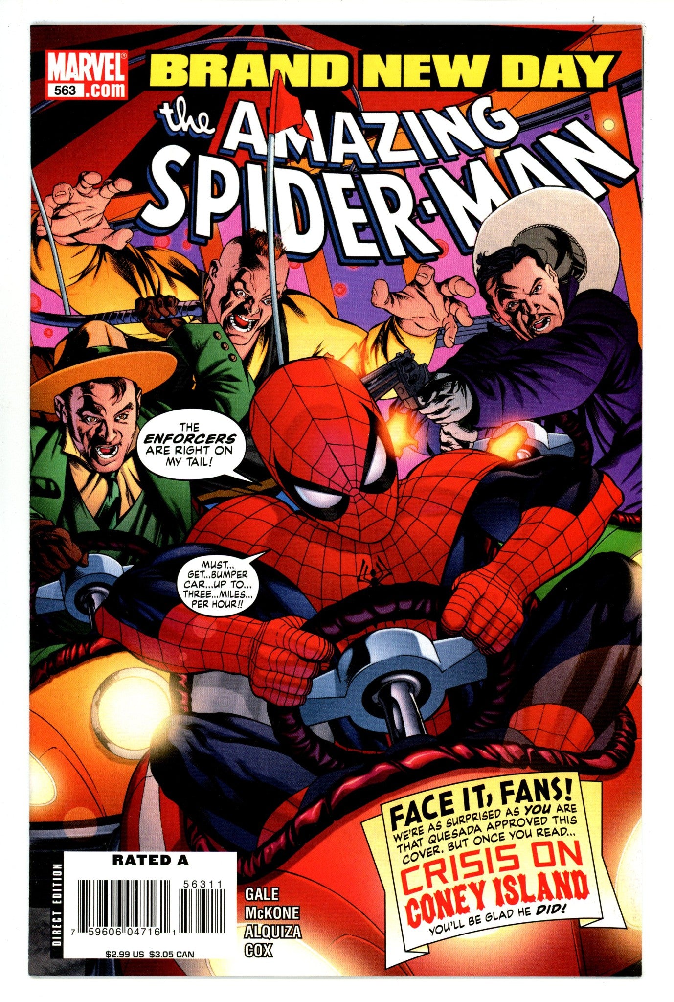 The Amazing Spider-Man Vol 2 563 VF (8.0) (2008) 