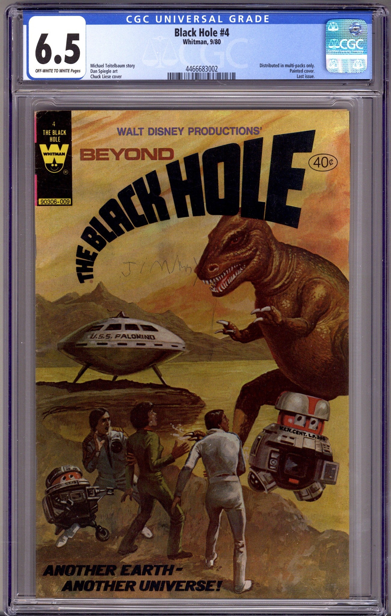 Walt Disney the Black Hole   4 CGC 6.5 (FN+)   (1980)        
