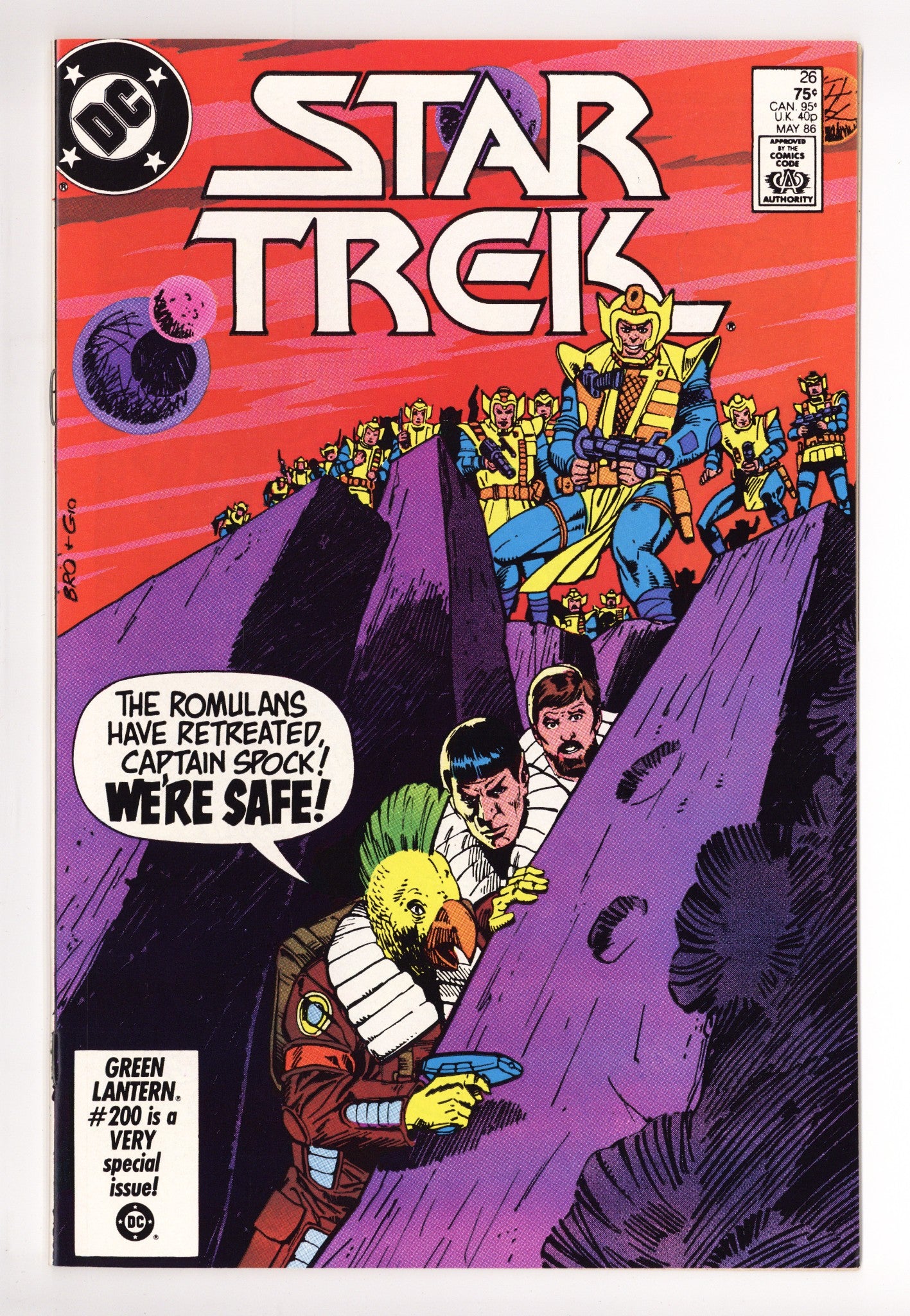 Star Trek Vol 1 26 High Grade (1986) 