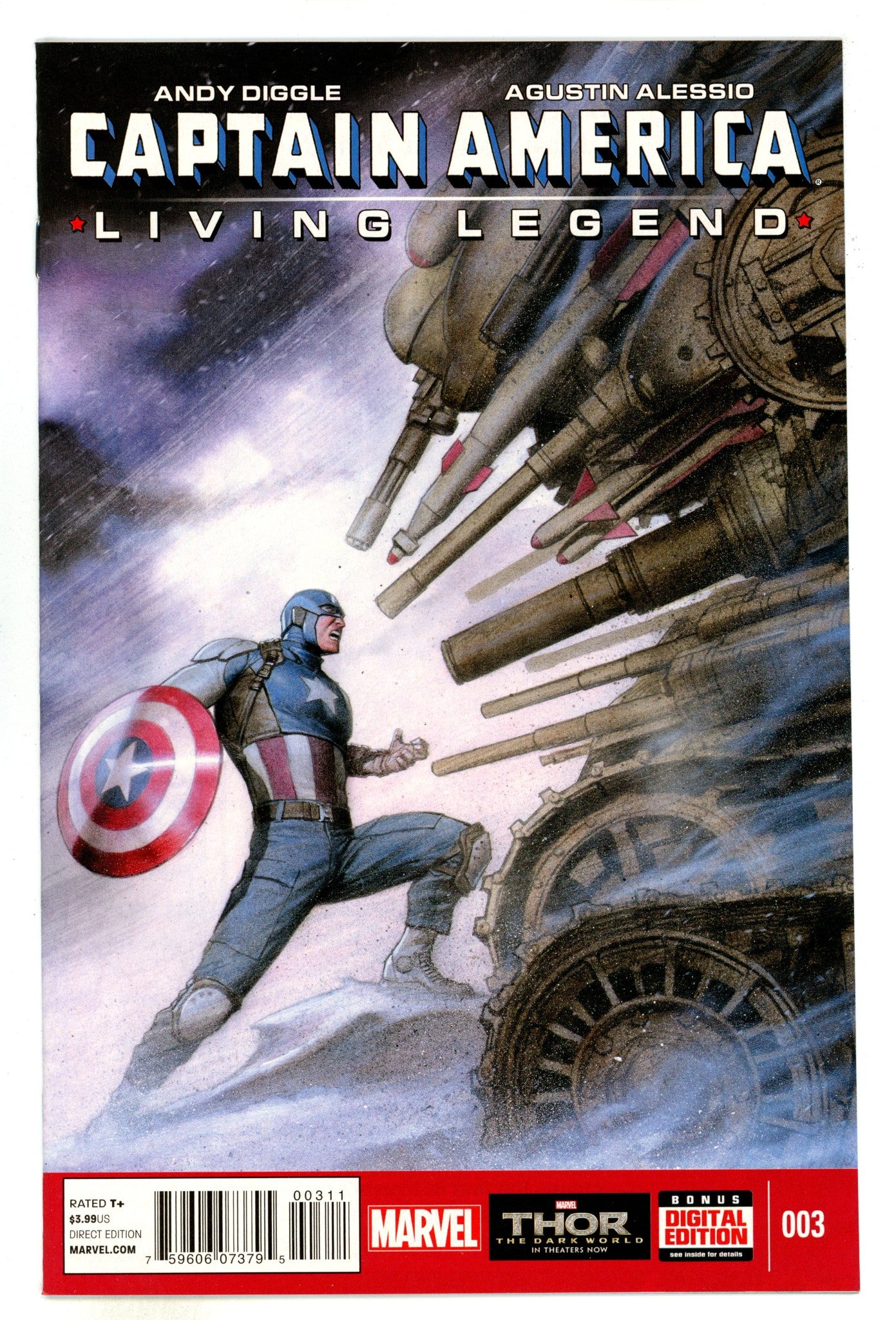 Captain America: Living Legend 3 High Grade (2014) 