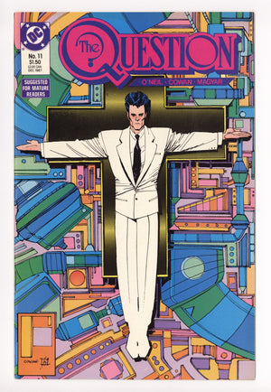 The Question Vol 1 11 Mid Grade (1987)