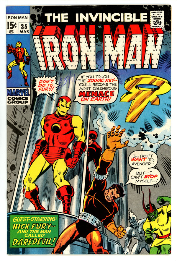 Iron Man Vol 1 35 VF- (7.5) (1971)