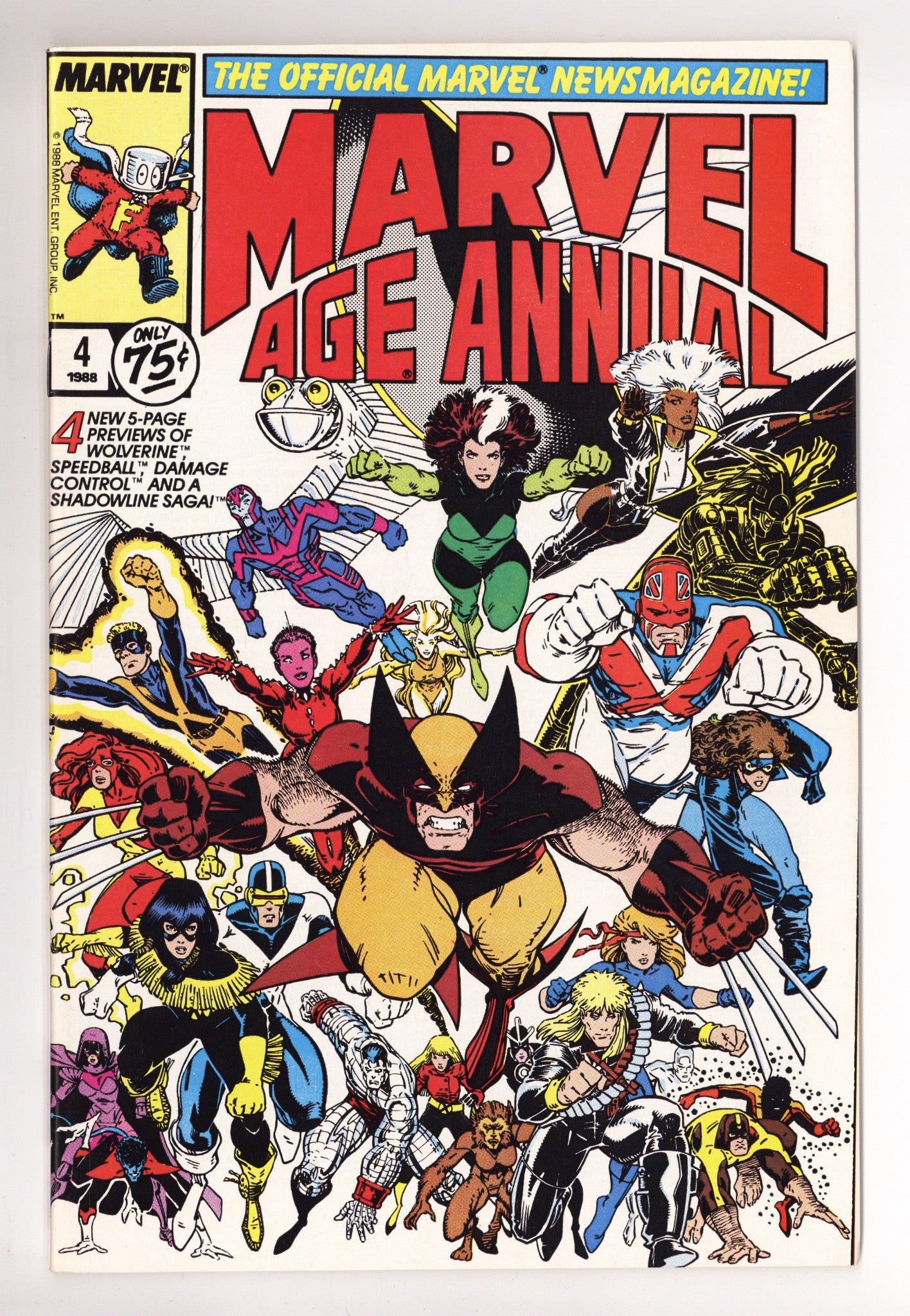 Marvel Age Annual 4 High Grade (1988) 