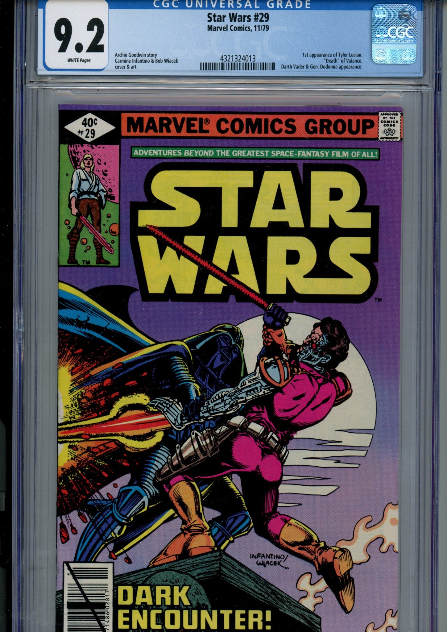 Star Wars Vol 1 29 CGC 9.2 (NM-) (1979) 