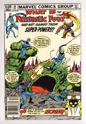 What If? Vol 1 36 Low Grade (1982) Newsstand