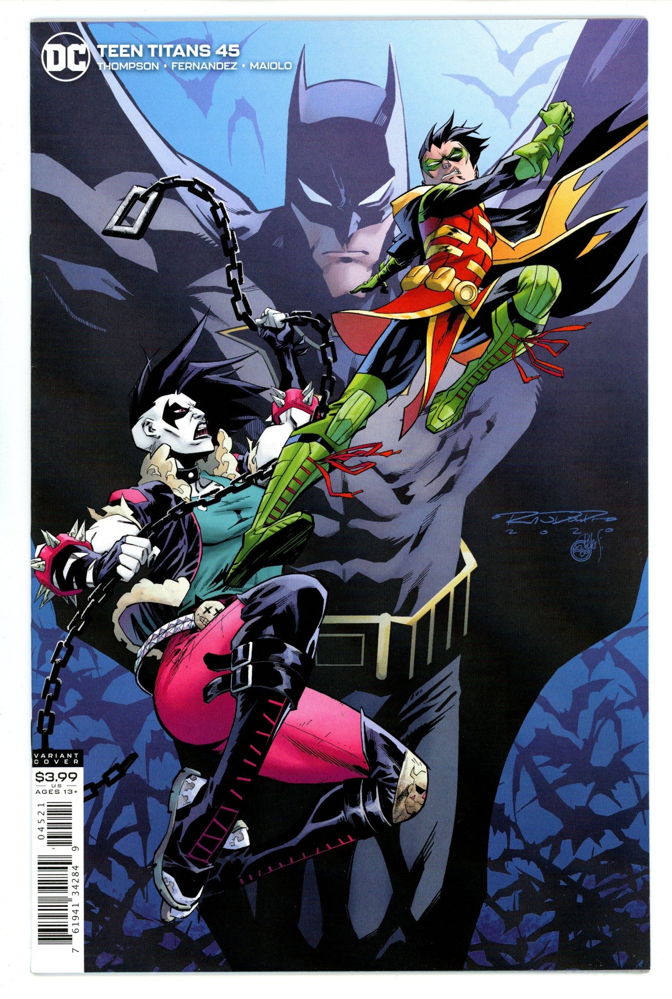 Teen Titans Vol 6 45 High Grade (2020) Randolph Variant 